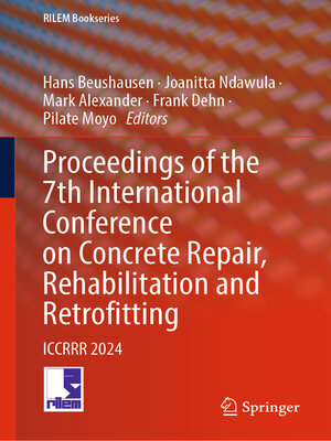 cover image of Proceedings of the 7th International Conference on Concrete Repair, Rehabilitation and Retrofitting